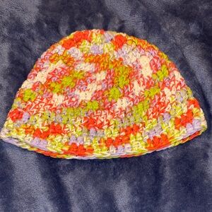 Colorful Crochet Beanie
